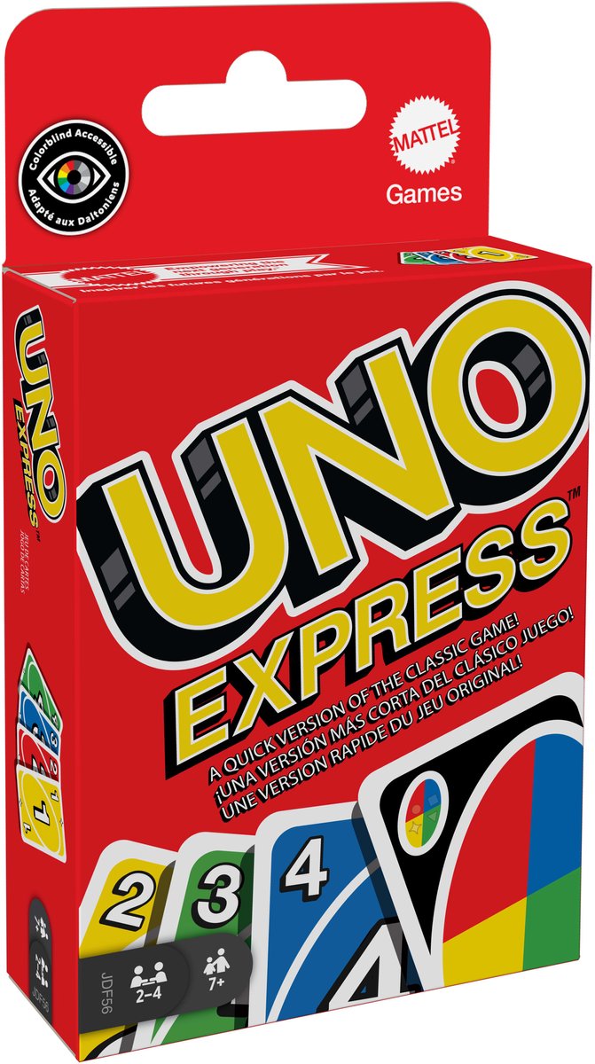 Mattel-Spiele Uno Express (7+)