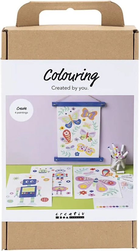 Kreativunternehmen https: www.cchobby.nl hobbyset-colors-butterfly-and-robot-happy-colors-1-doos