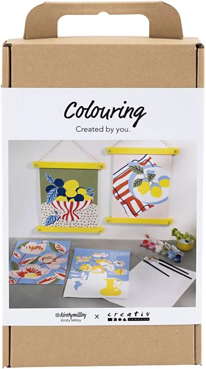 Kreativunternehmen https: www.cchobby.nl hobbyset-colors-painting-according-numbers-acrylicpaint-1-box