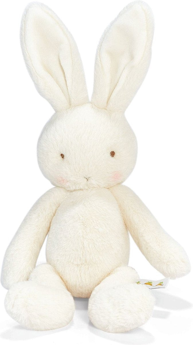 Bunnies by the Bay Kuscheltier Brötchen Hase Creme – weiches Plüsch-Kaninchen-Kuscheltier 40 cm – zeitloses Design – gestickte Details – geeignet für Babys und Kinder