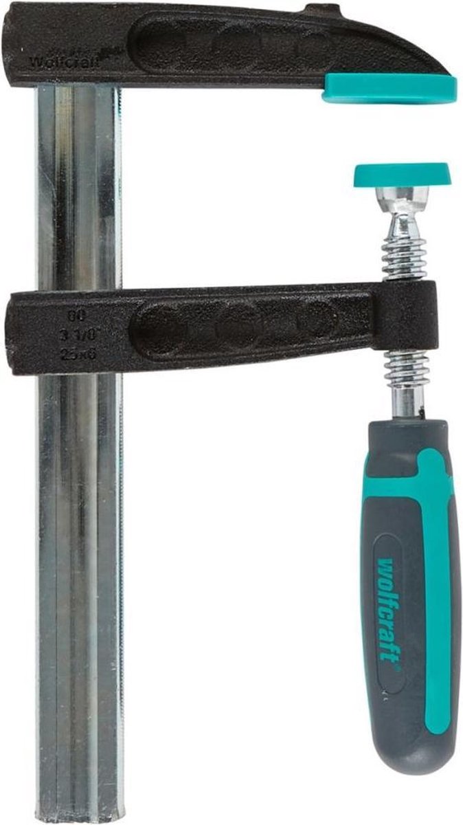Wolfcraft - Schraubzwinge Pro 240 - 150 mm - Klebezwinge - 3610000