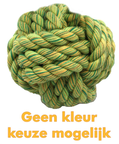 Fröhliche Haustiernüsse für Knotenseilball