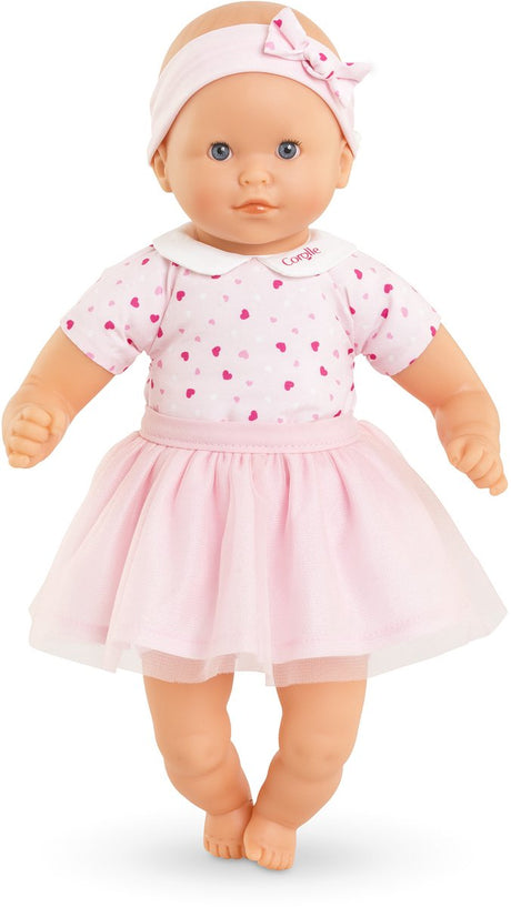 Corolle kleine Babypuppe mit Herzen, 30 cm