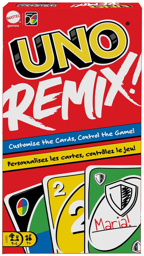 Mattel Games Uno Remix – Kartenspiel