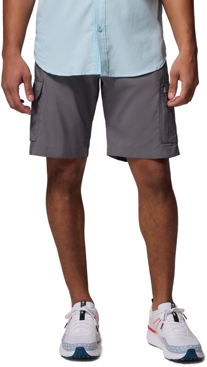 Columbia Silver Ridge™ Utility Cargo Shorts Herren Outdoorhose – City Grey