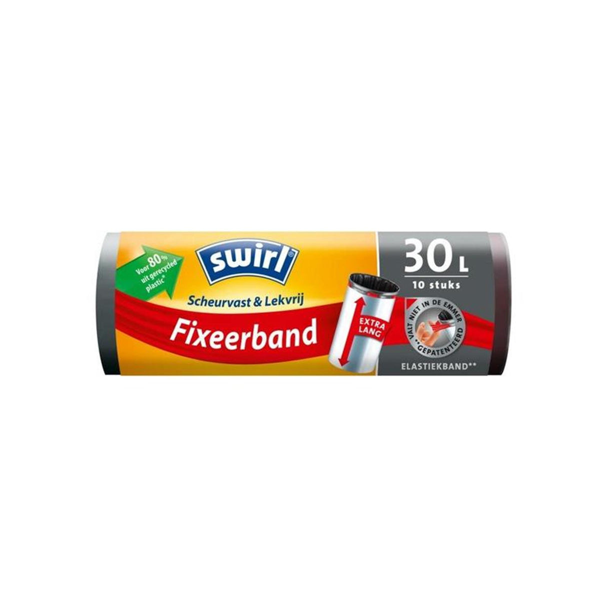 Swirl Tret-Müllbeutel mit Befestigungsgurt XL 30l 10 Stück