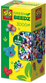 Ses Creative Ses Green Beedz – Perlen zum Aufbügeln, Mix 3000