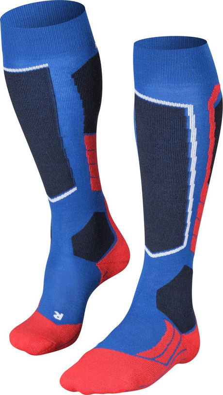 Falke sk2 warme Skisocken aus dickem Woll-Funktionsmaterial Herren blau - Größe 44-45