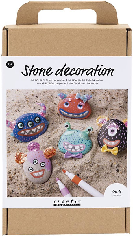 Kreativfirma Hobbyset Stone Decoration Craft Set
