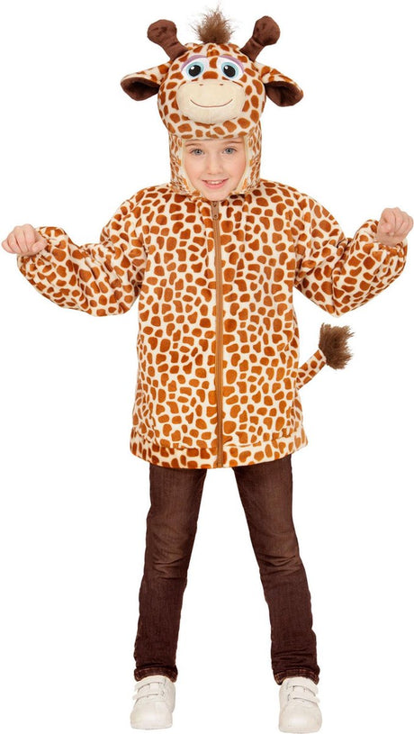 Widmann Weste mit Kapuze Giraffe für Kinder - Fasching - 86 92