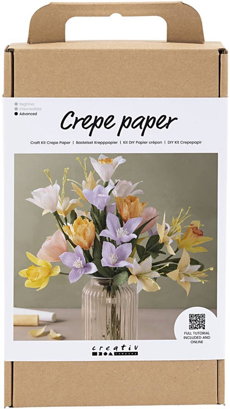 Creativ Company Hobbyset Creappapier Blumen machen