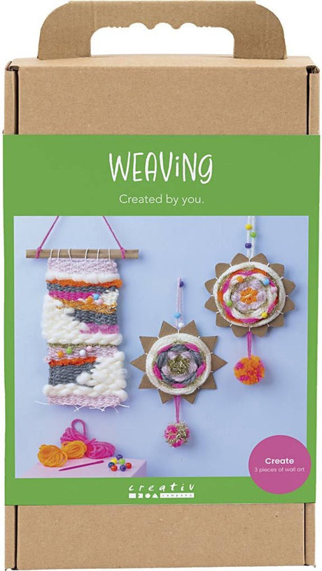 Creativ Company Web-Hobby-Set, Wandhalterungen, verschiedene Farben, 1 Box