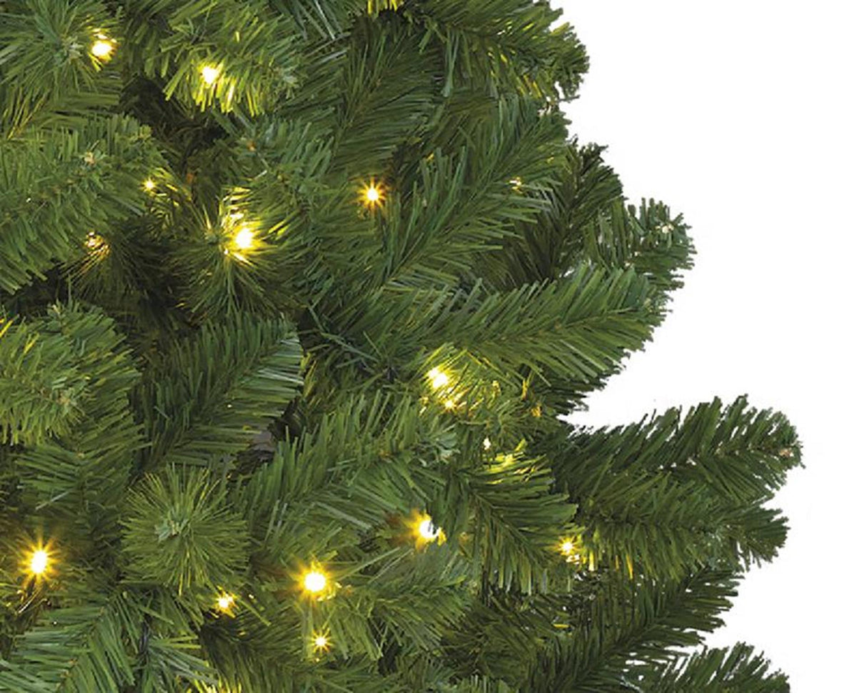 Everlands Weihnachtsbaum Kaiserkiefer180cm + LED beleuchtet