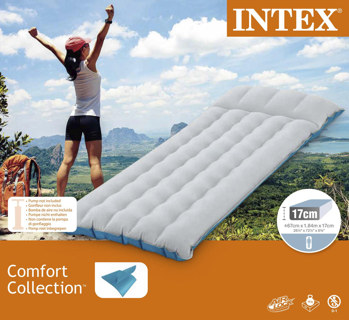 Campingluftbett intex Camping - kompakt