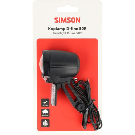 Simson koplamp aurora d-line 50r - dynamo