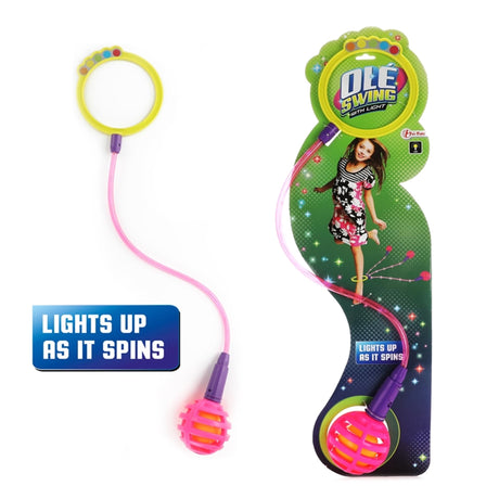Toi-Toys Toi Toys Altes Schaukelspiel mit Licht im Seil