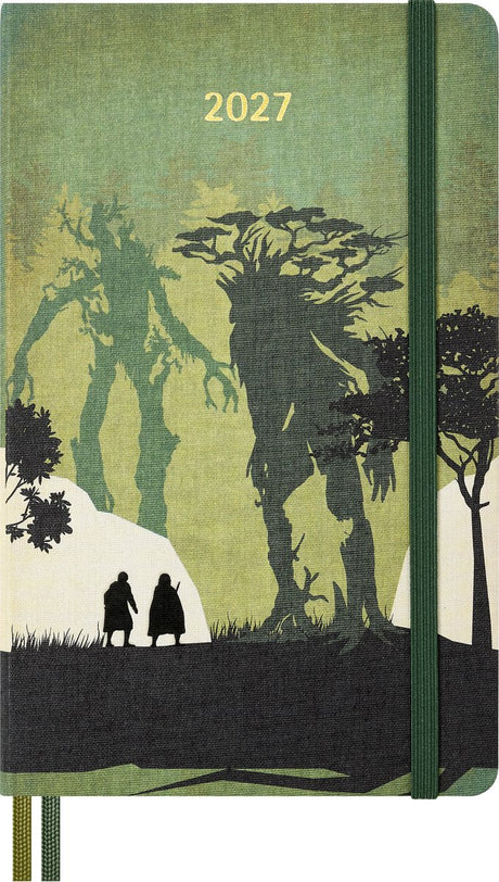 Moleskine 12-Monats-Tagebuch – 2027 – Herr der Ringe – täglich – groß – Merry Pippin