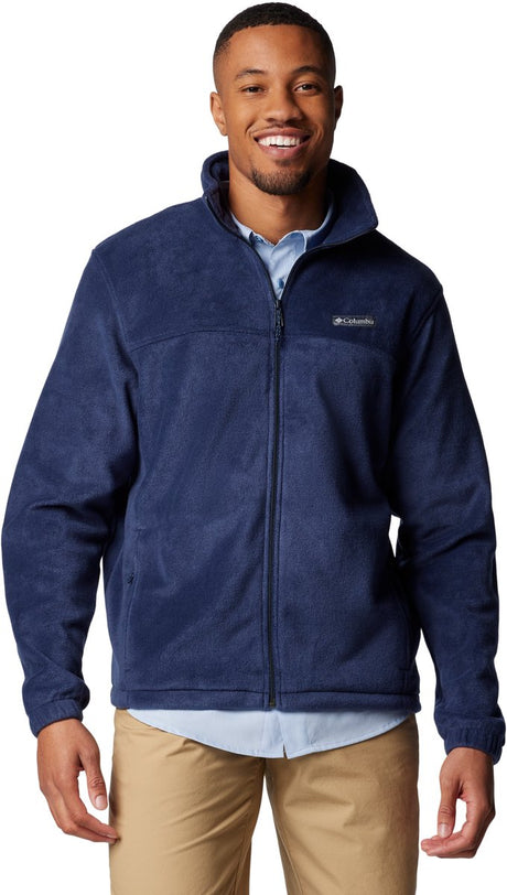 Columbia Steens Mountain™ Full Zip 2.0 Fleecejacke Herren – Fleeceweste mit durchgehendem Reißverschluss – Größe XXL – Blau