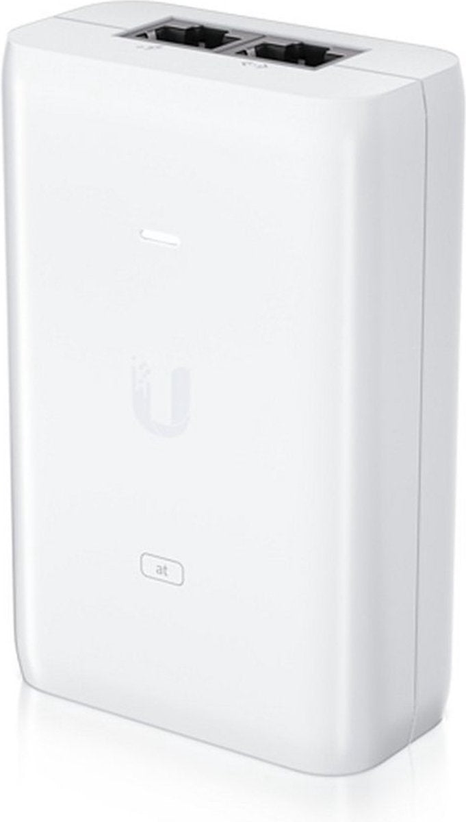 Ubiquiti u-poe-at | PoE+-Injektor (802.3at) | 30w | Gigabit-Ethernet | PoE (mit Adapter)