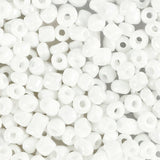 Creativ Company Rocailles, D 4 mm, Größe 6 0, Lochgröße 0,9-1,2 mm, Perlmutt, 500 g 1 Box