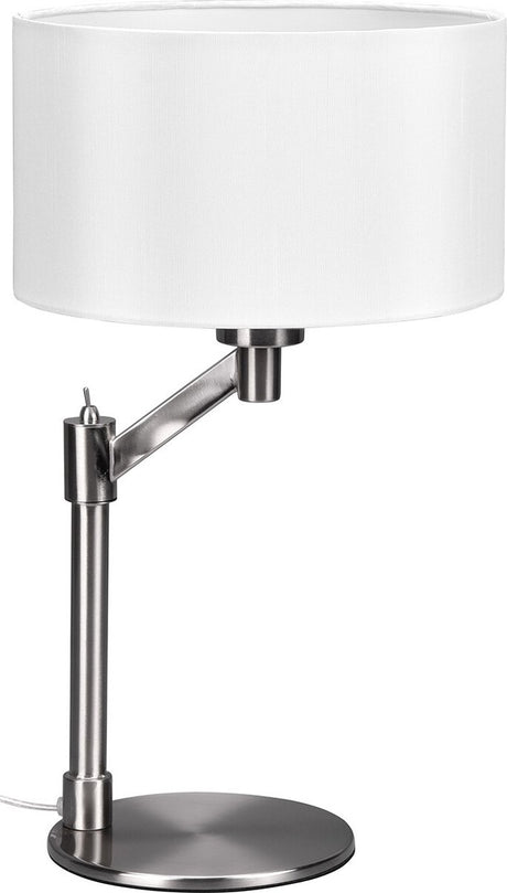 Trio Cassio - Tischleuchte - Nickel matt - exkl. 1x E27 4,9W