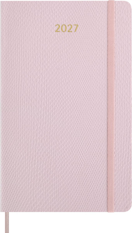 Moleskine 12-Monats-Agenda – 2027 – kostbar, ethisch – wöchentlich – groß – Mamba – Pink