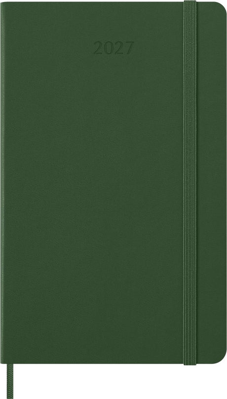 Moleskine 12-Monats-Tagebuch – 2027 – täglich – groß – Hardcover – Myrtengrün