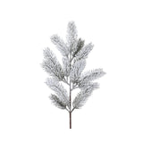 Decoris künstlicher Tannenzweig mit Schnee 5x11x49cm