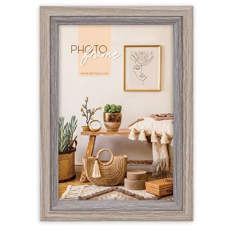 Zep – Holz-Fotorahmen Zara A in Braungrau für Foto 20 x 25 cm – vz681a