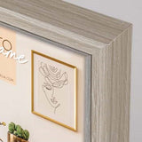 Zep – Holz-Fotorahmen Zara A in Braungrau für Foto 20 x 25 cm – vz681a