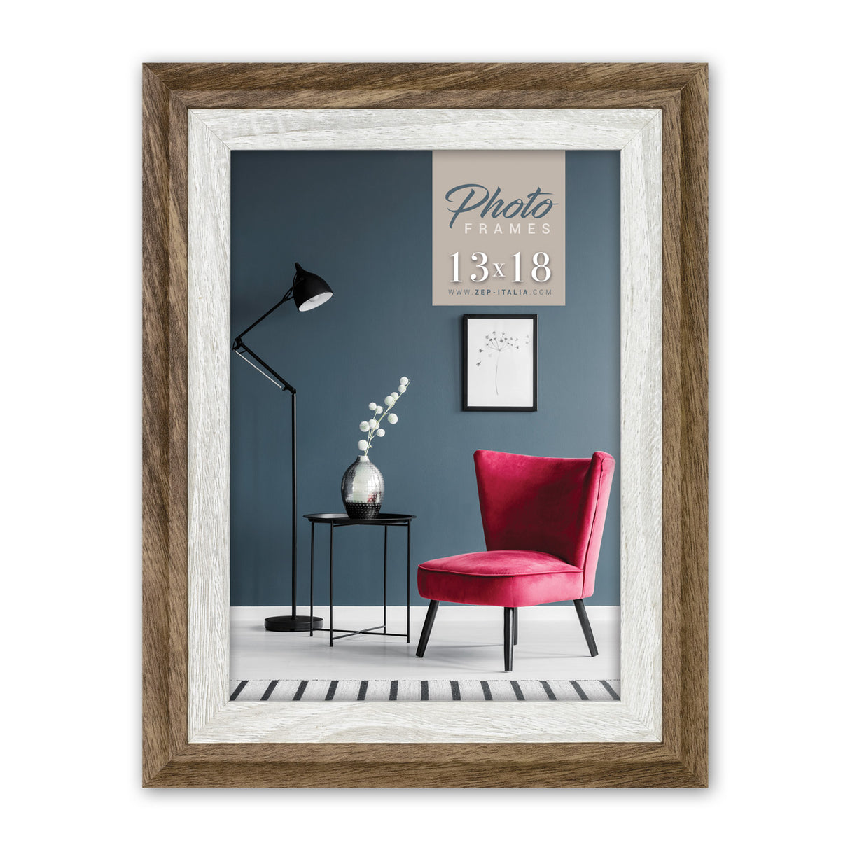 ZEP -Fotorahmen EG246G Enna Gray 10x15 cm
