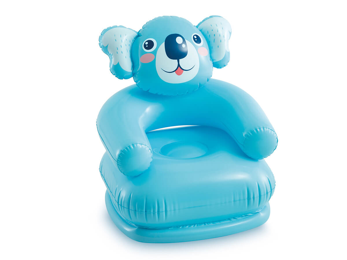 Intex High Chair 'Happy Animal' Blue