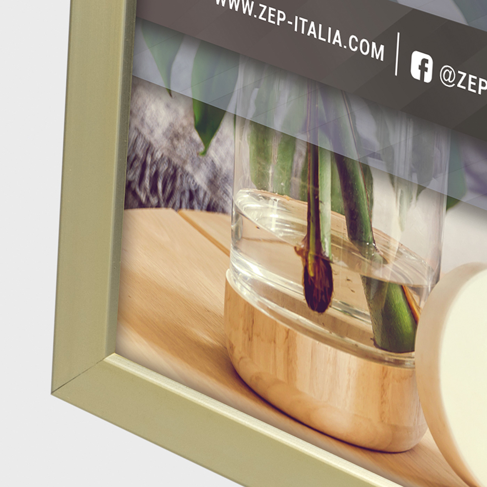 ZEP Fotorahmen AL38G2 John Gold 13x18 cm