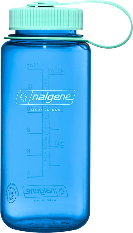 Nalgene – Weithalsflasche – Trinkflasche – Wasserflasche – auslaufsicher – 500 ml – BPA-frei – nachhaltig – Kornblumenblau