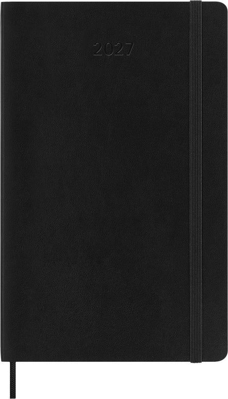Moleskine 12-Monats-Tagebuch – 2027 – monatlich – groß – Softcover – schwarz