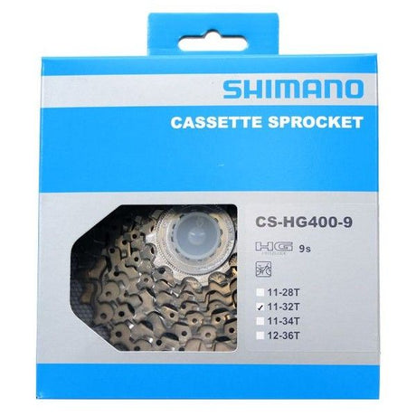 Shimano Kassette 9S 11-32 CS-HG400 Deore CSHG4009132