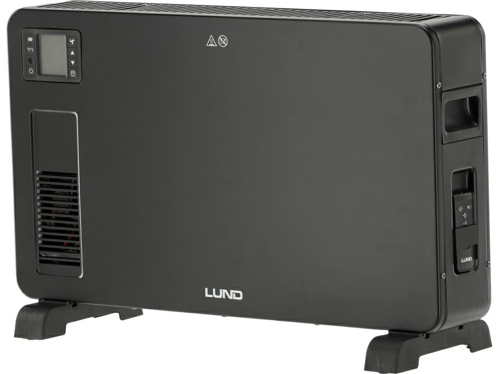 Lund convectorverwarming 2300w paneel lcd