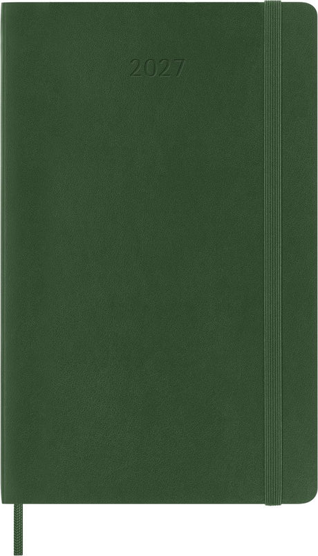 Moleskine 12-Monats-Tagebuch – 2027 – wöchentlich – groß – Softcover – Myrtengrün