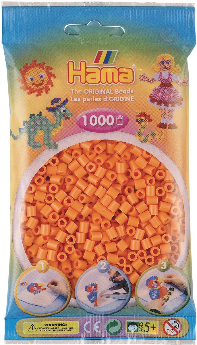 Hama String Perlen - Aprikose (79), 1000st.