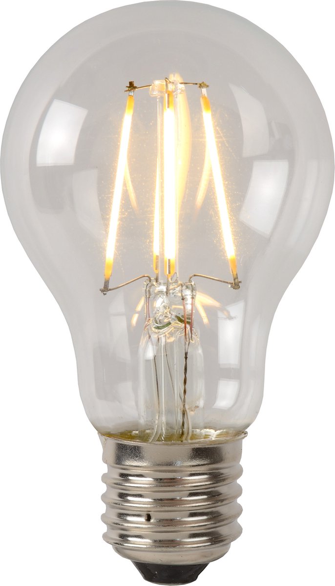 Lucide a60 Klasse B - Glühlampe - ø 6,4 cm - LED dimmbar - E27 - 1x7W 2700K - transparent