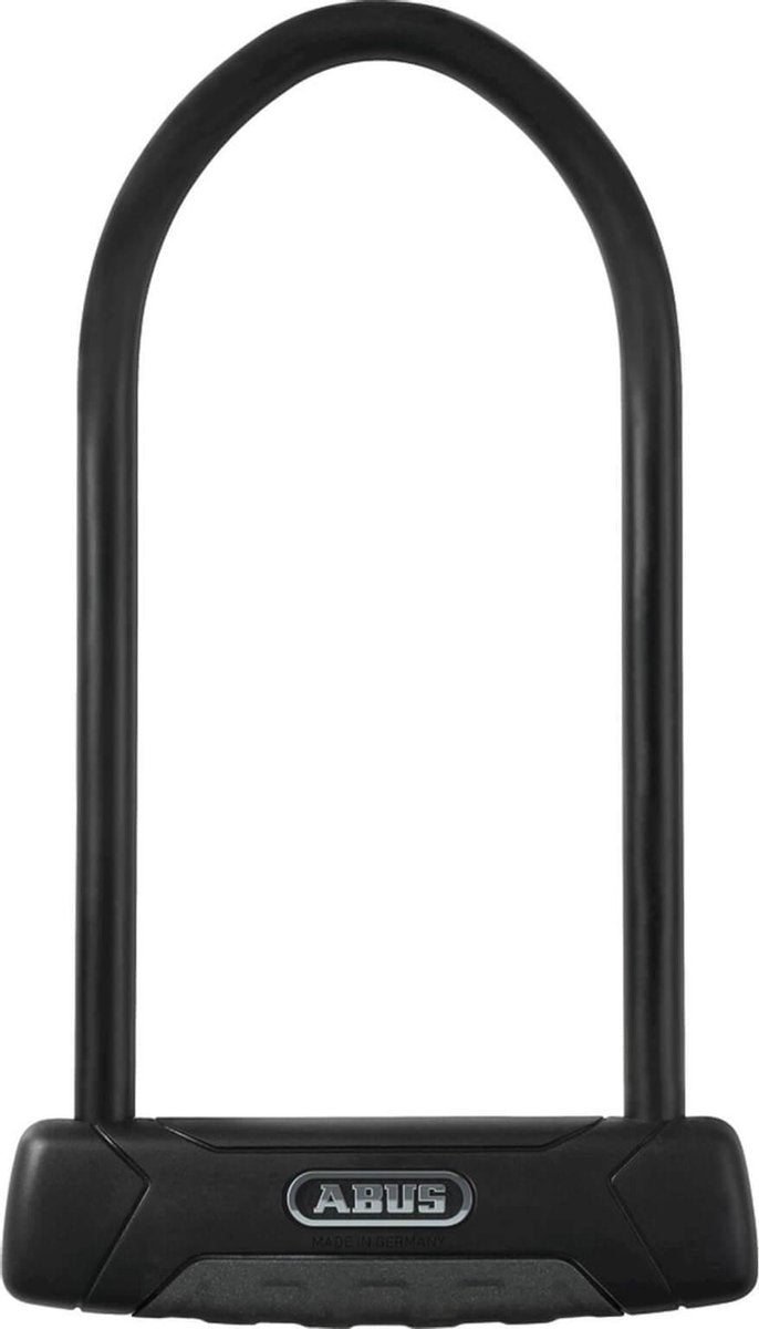 Abus Bügelschloss Granit Plus 470 + Eazy KF Halter - Fahrradschloss mit Parabolbügel - -Sicherheitsstufe 12 - 230 mm Bügelhöhe