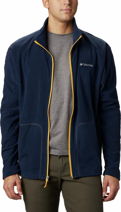 Columbia Fast Trek™ Light Full Zip Fleece Fleecejacke Herren – Fleecejacke mit durchgehendem Reißverschluss – Fleeceweste – Blau – Größe M