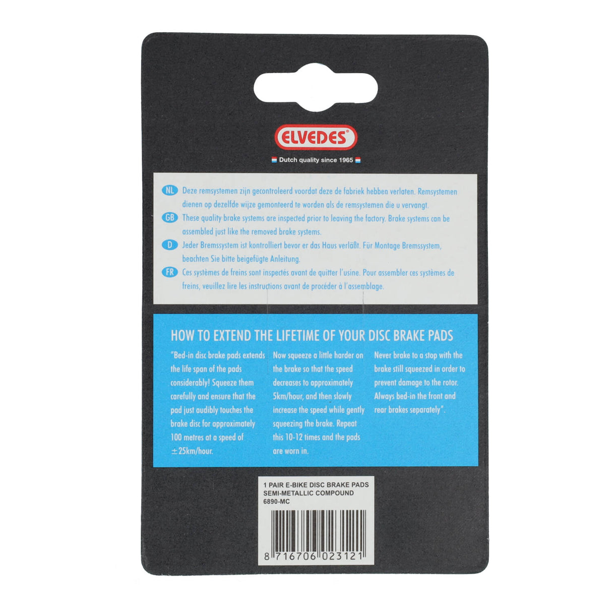 Scheibenbremsblock Set Metalic Carbon Avid xx x0