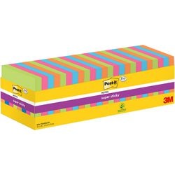 Post-it super sticky notes 654ssvp24coleu