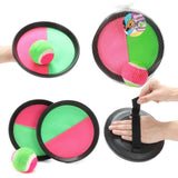 Toi-toys Fangballspiel mit Klettverschluss, 3-teilig.
