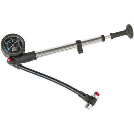 Vordergabelpumpe Beto mit Manometer - Aluminium