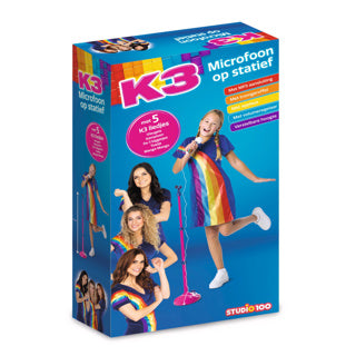 K3-Mikrofon auf Stativ