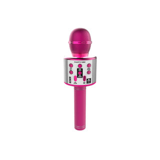 Idance Bluetooth-Partymikrofon rosa | 2 Stk