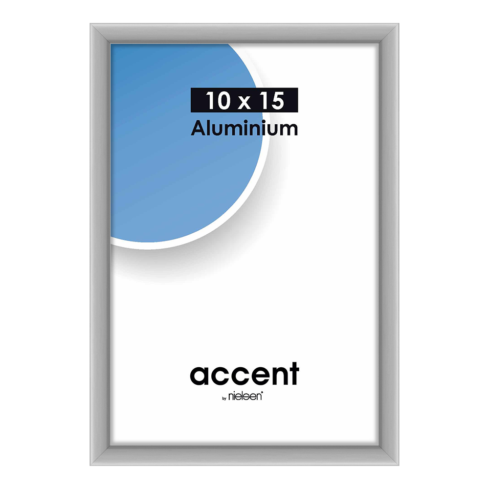 Nielsen Design Nielsen Fotorahmen 51225 Akzent Stahlgrau 10x15 cm