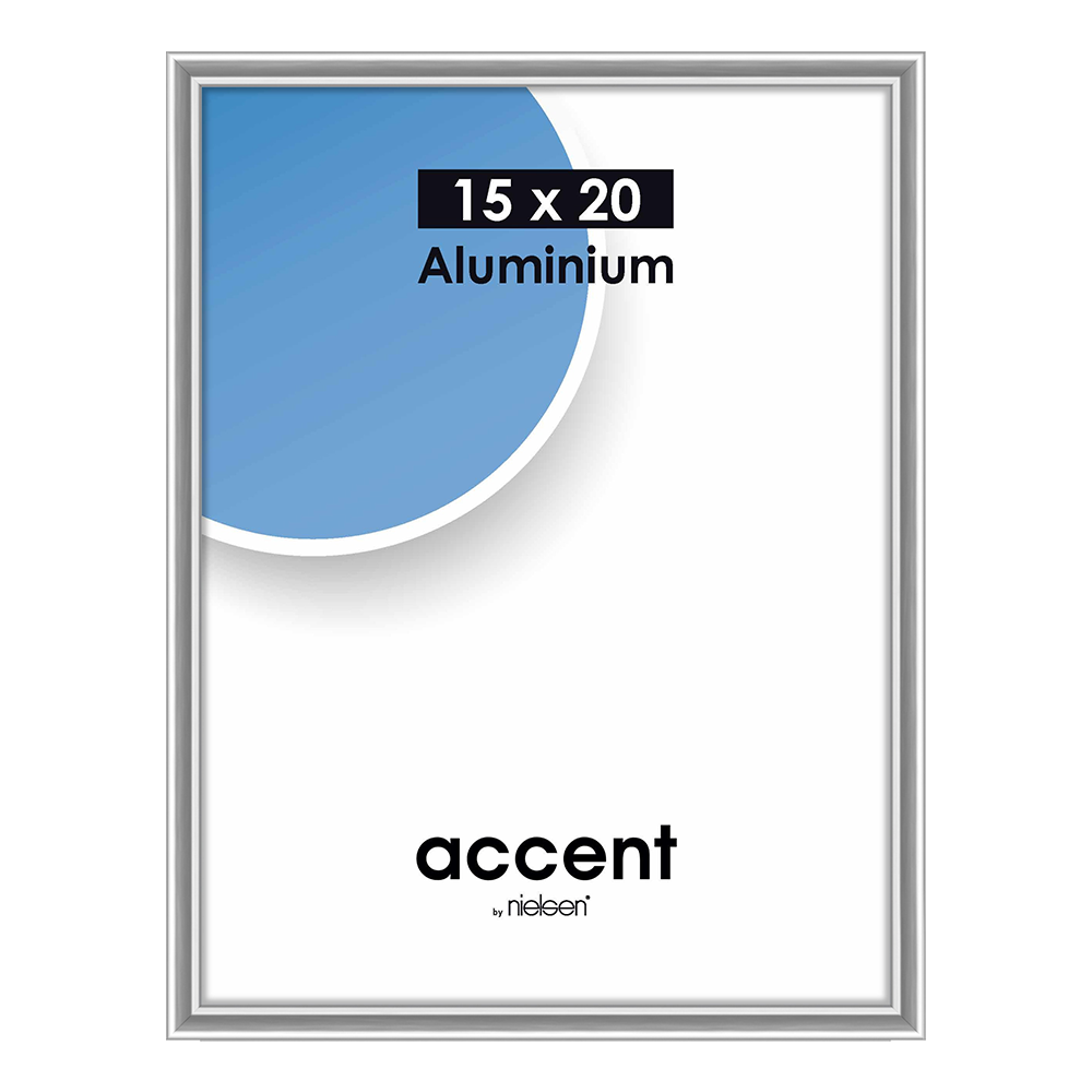 Nielsen Design Nielsen Fotorahmen 51325 Akzent Stahlgrau 15x20 cm